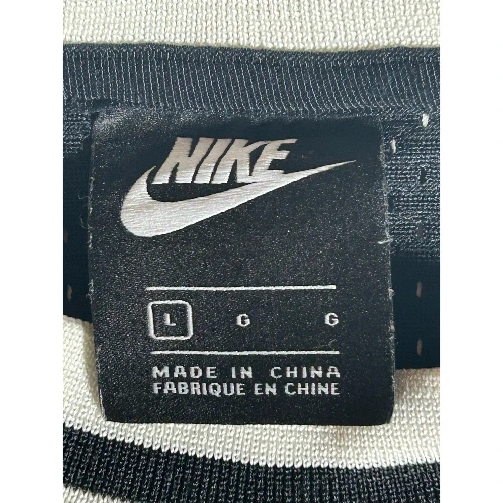 Men's Nike Heritage Mesh Logo‎ T-Shirt Nike Logo Black BV2932-010 Large